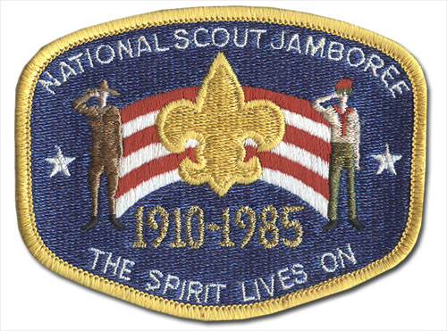 BSA 75th Anniversary 1985 Jamboree JSP Choccolocco Council CSP Alabama 