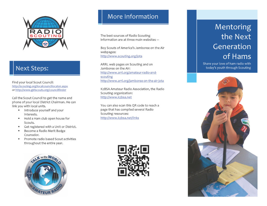 Mentoring Brochure | K2BSA Amateur Radio Association